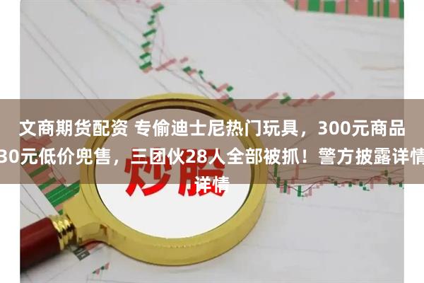 文商期货配资 专偷迪士尼热门玩具，300元商品30元低价兜售，三团伙28人全部被抓！警方披露详情